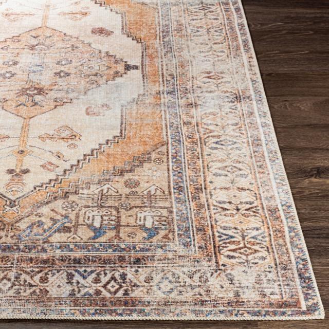 Amelie Wheat Rug Corner